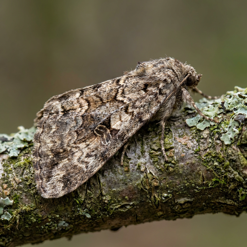 Papillon de l'écorce du saule