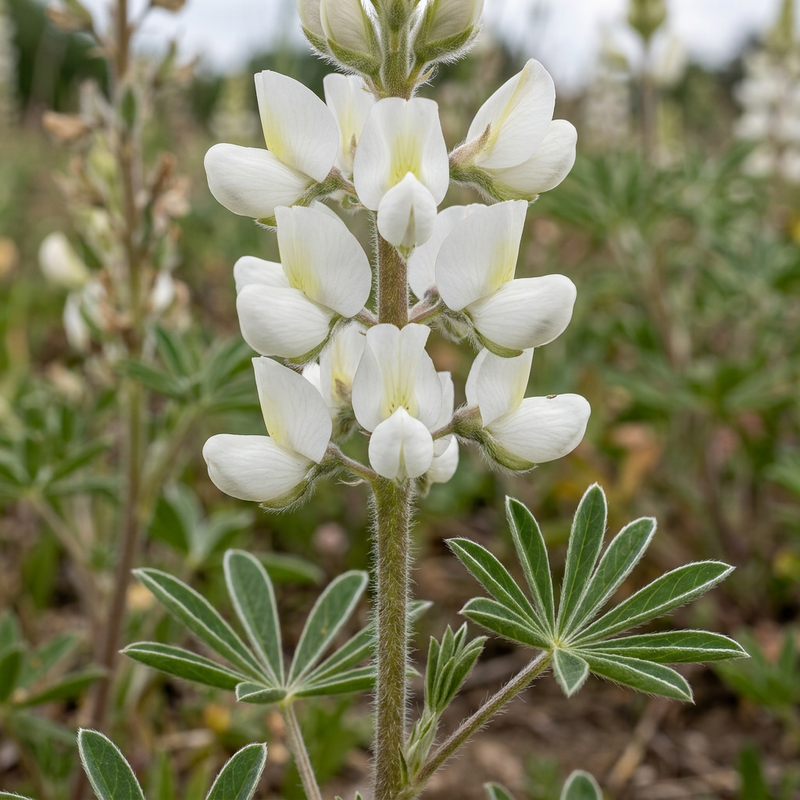 Lupin blanc