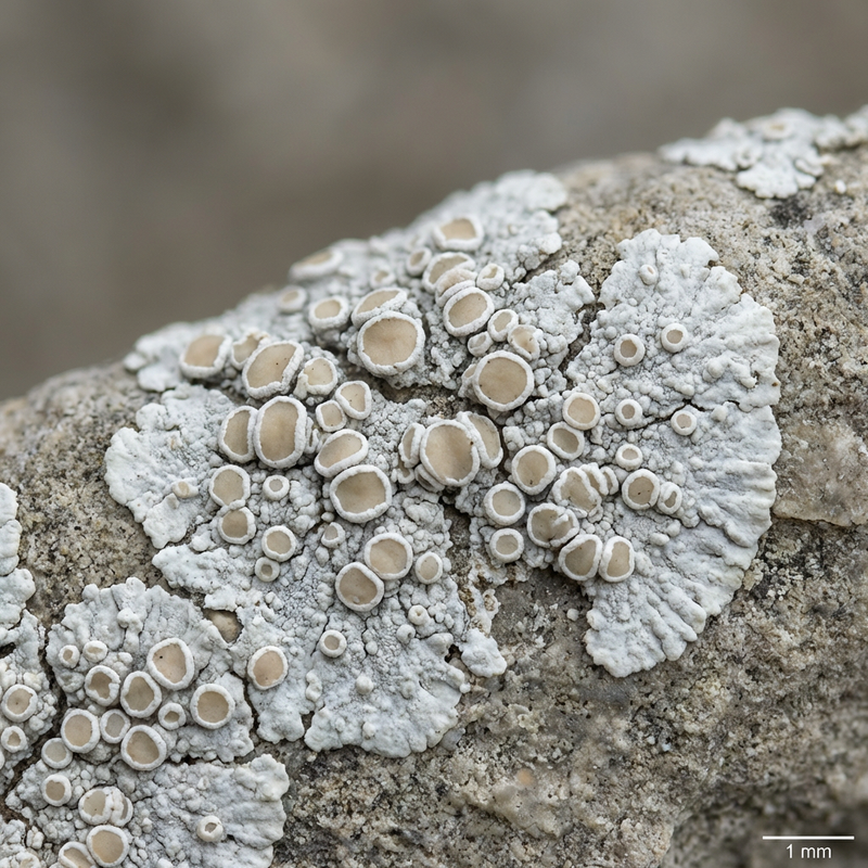 Lichen des murailles blanc