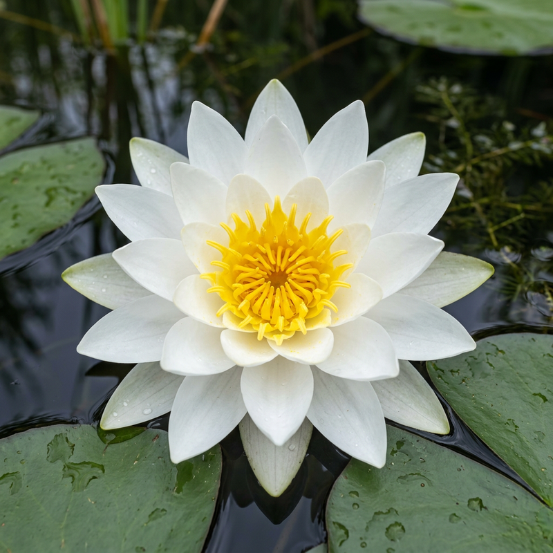 Nénuphar blanc