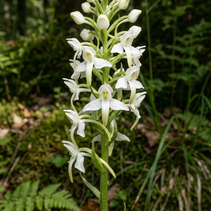 Jacinthe des forêts blanche