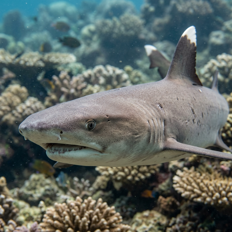 Requin à pointe blanche