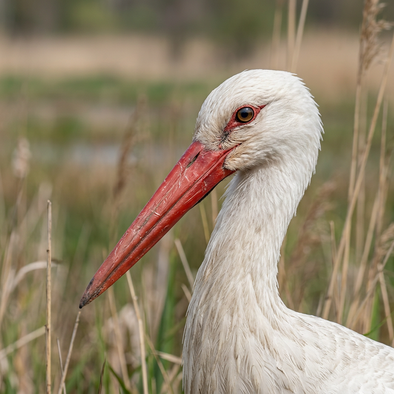 Cigogne blanche