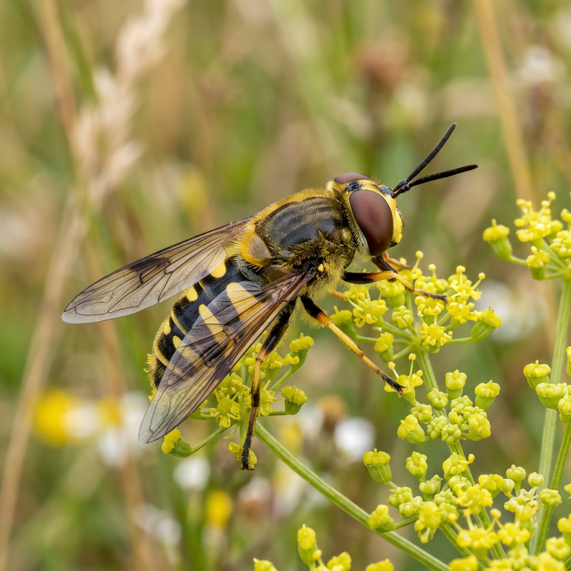 Hoverfly guêpe