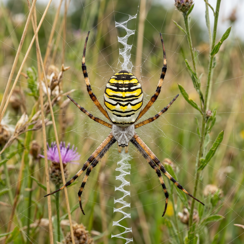 Araignée guêpe