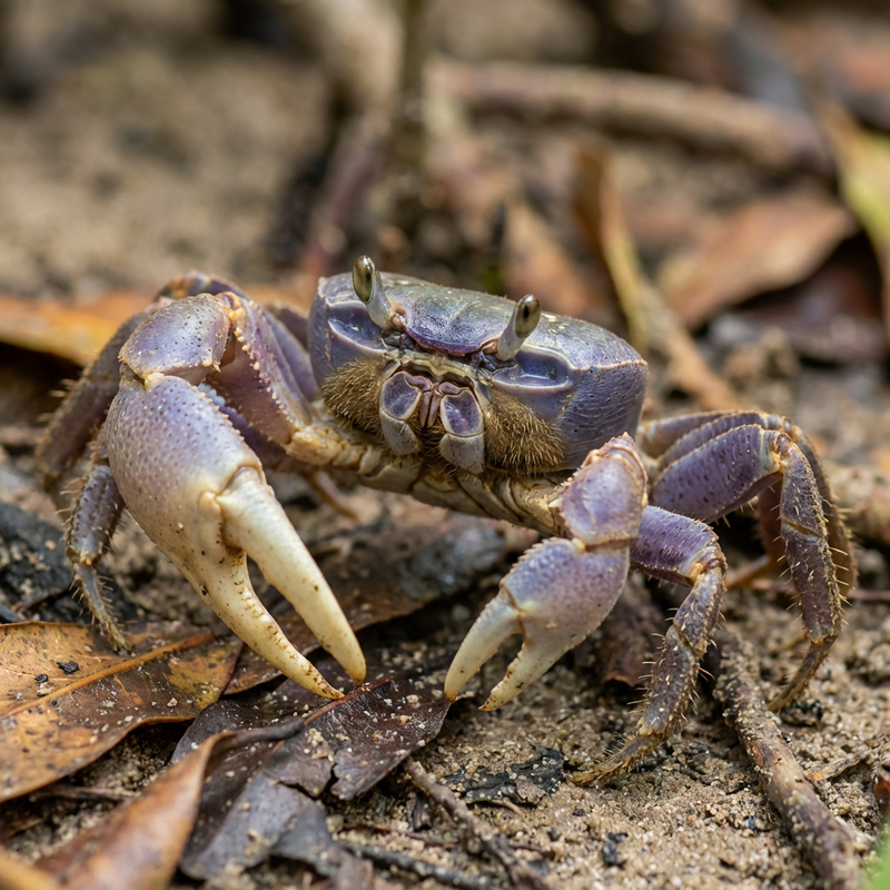 Crabe terrestre de l'Atlantique Ouest
