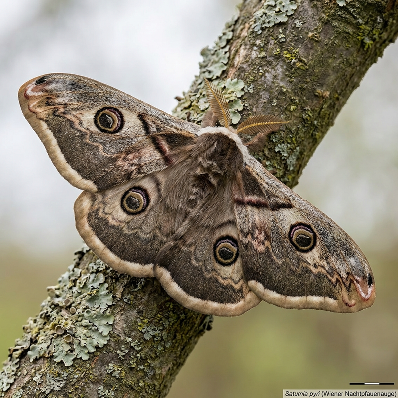 Papillon paon de Vienne