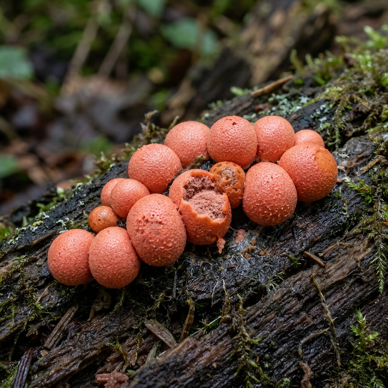 Moisissure visqueuse de l'euphorbe