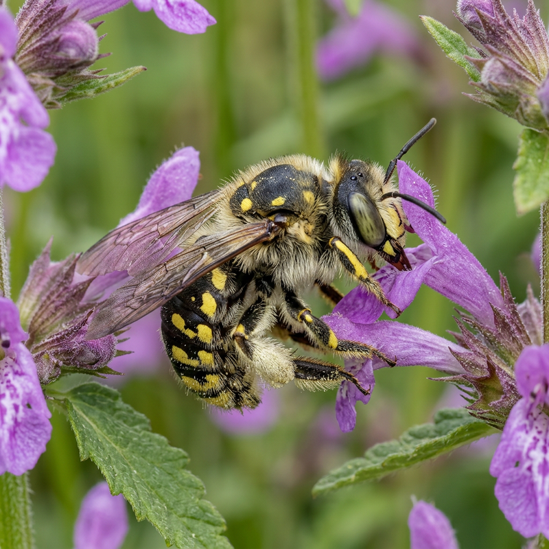 abeilles en laine