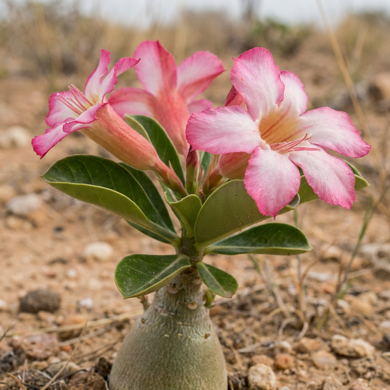 rose du désert