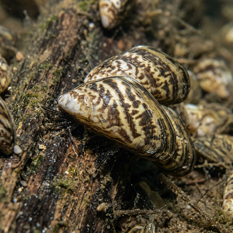 Moule zébrée