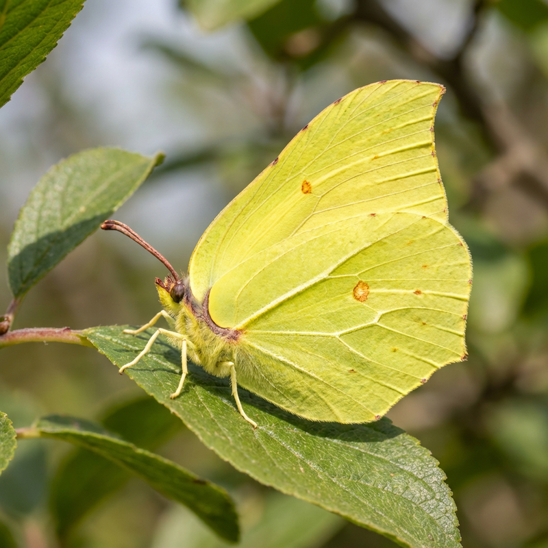 Papillon de soufre