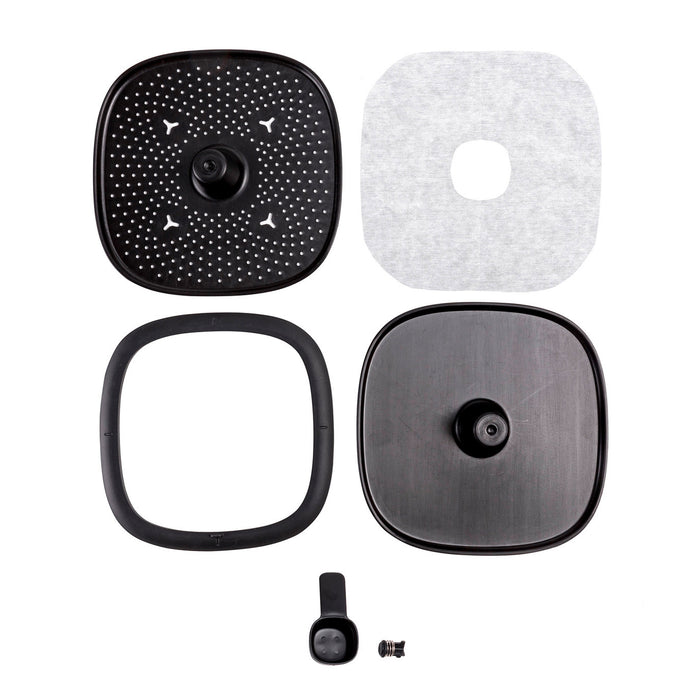 Küchenkomposter Bokashi - Komposter inkl. 1kg Streumittel - Silberkraft